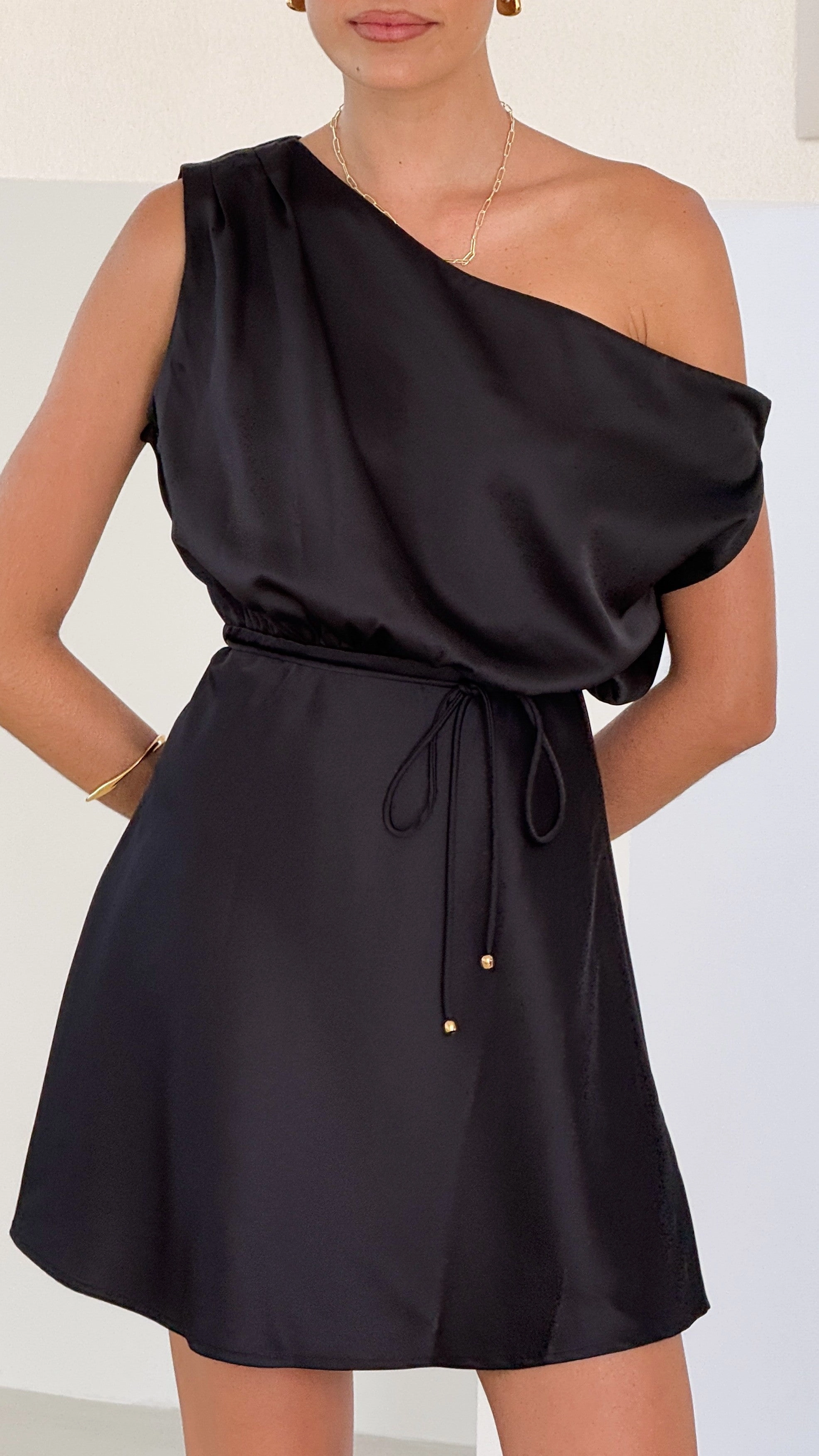 Prudence Mini Dress - Black
