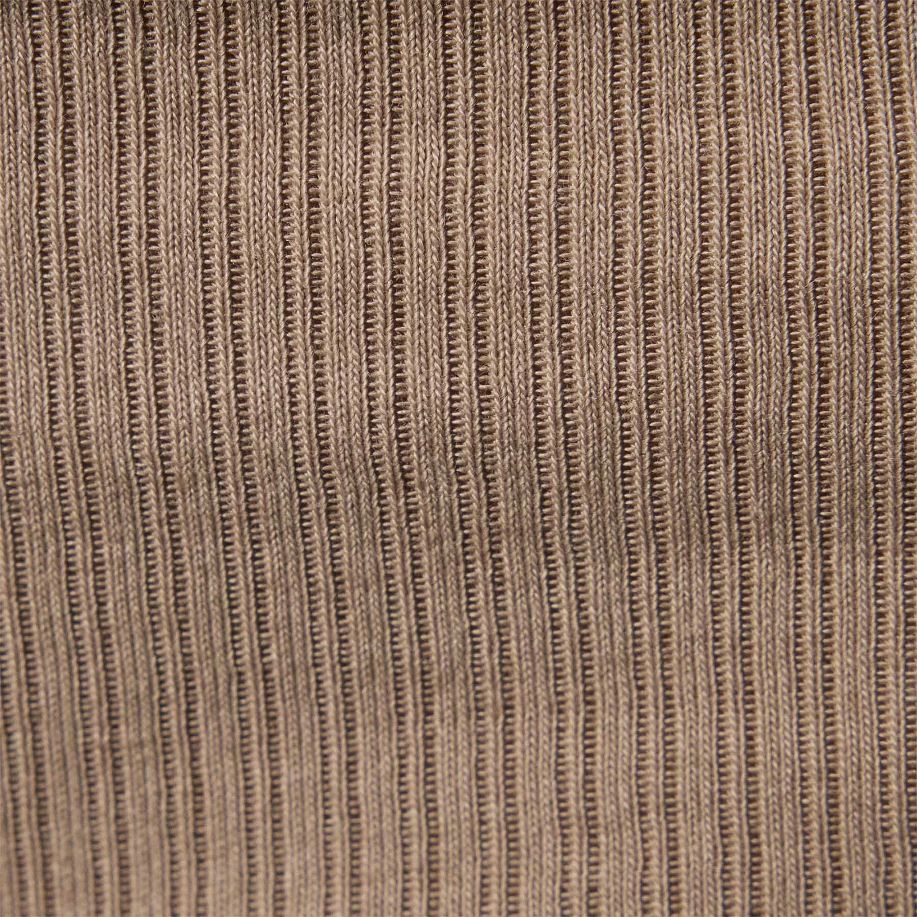 Ribbed High Neck Cami - Overcast Pigment