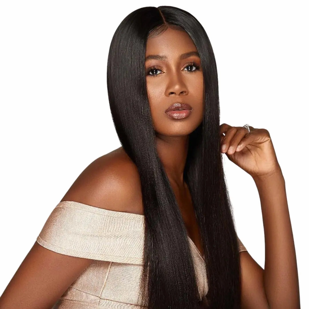 Rio 100% Unprocessed Human Hair 13X6 Frontal Free-Parting Wig- Straight (Choose Length)