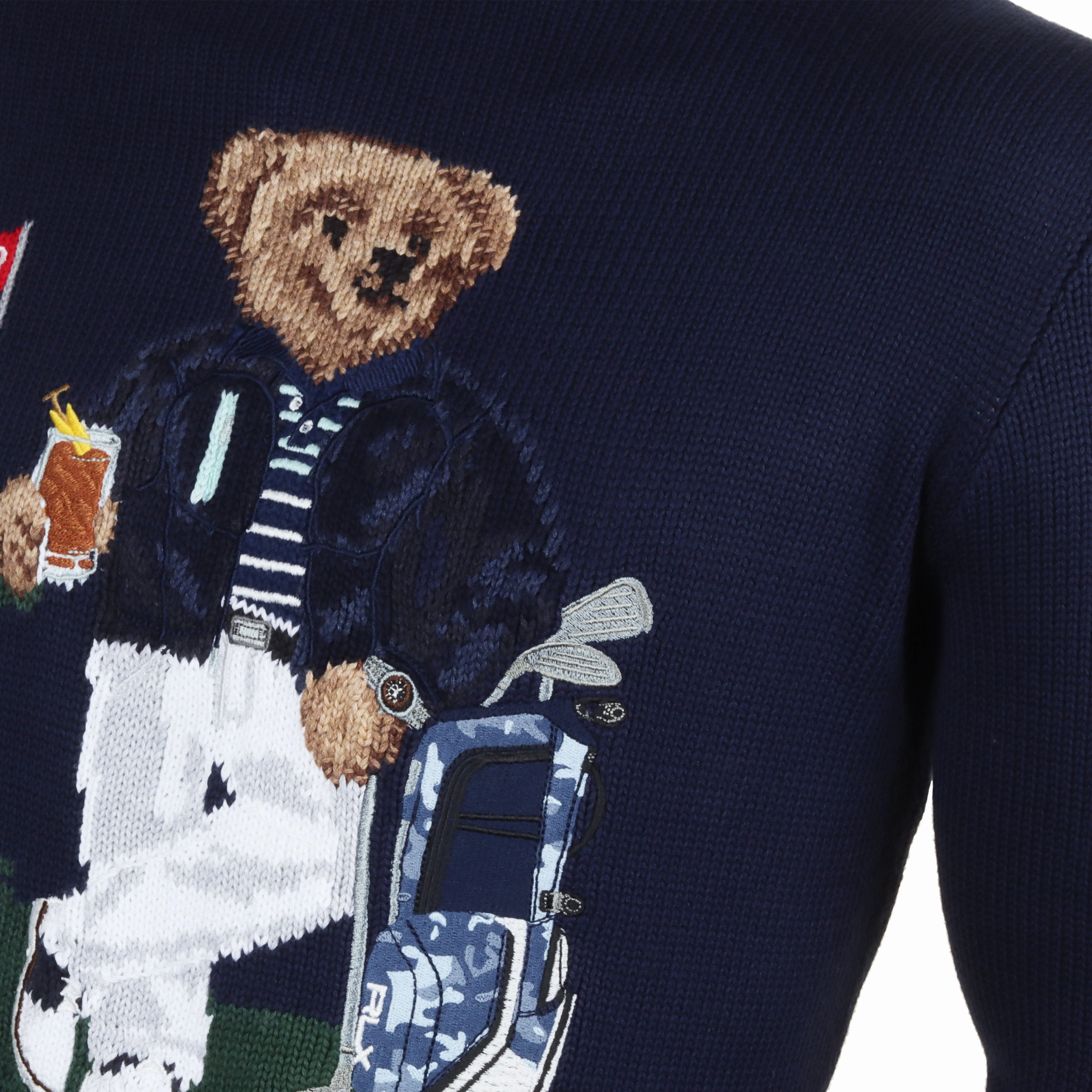 RLX Ralph Lauren Bear Crew Sweater
