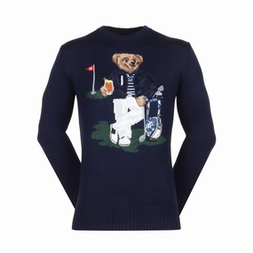 RLX Ralph Lauren Bear Crew Sweater