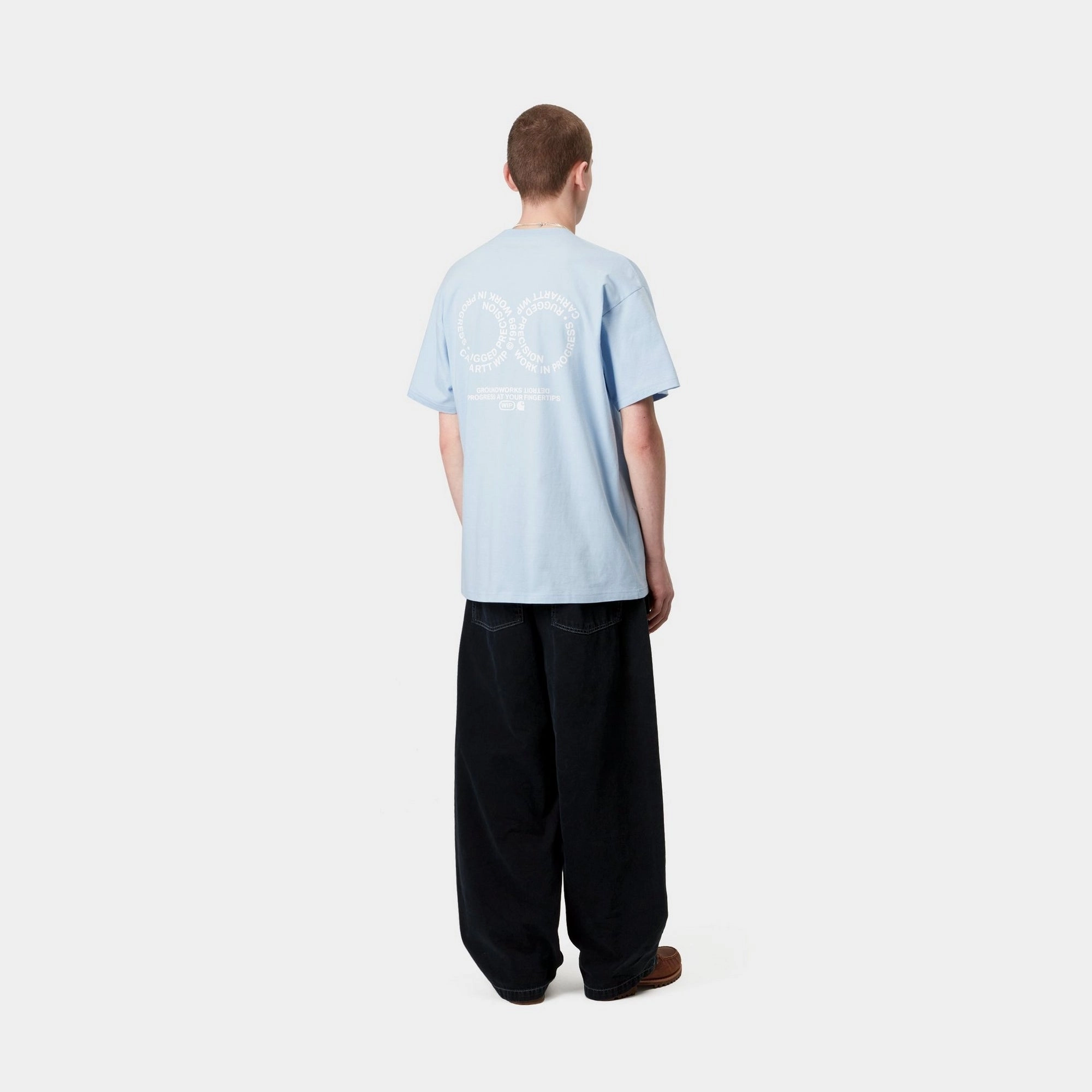 Rotation T-Shirt | Air Sky / White