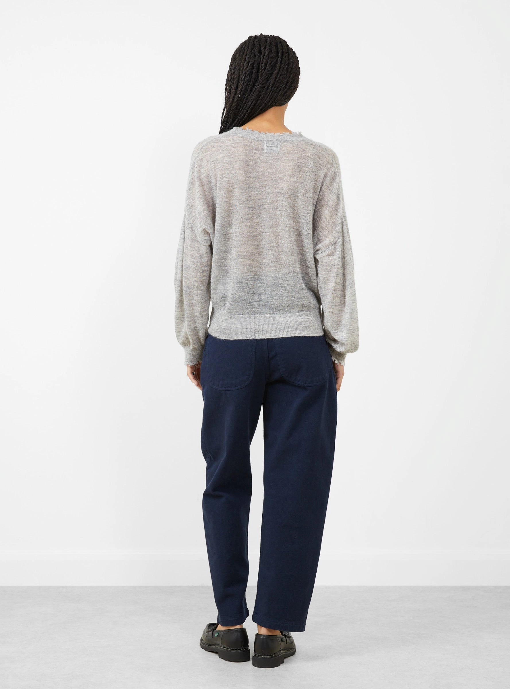 Rybala Knit Jumper Heather Grey