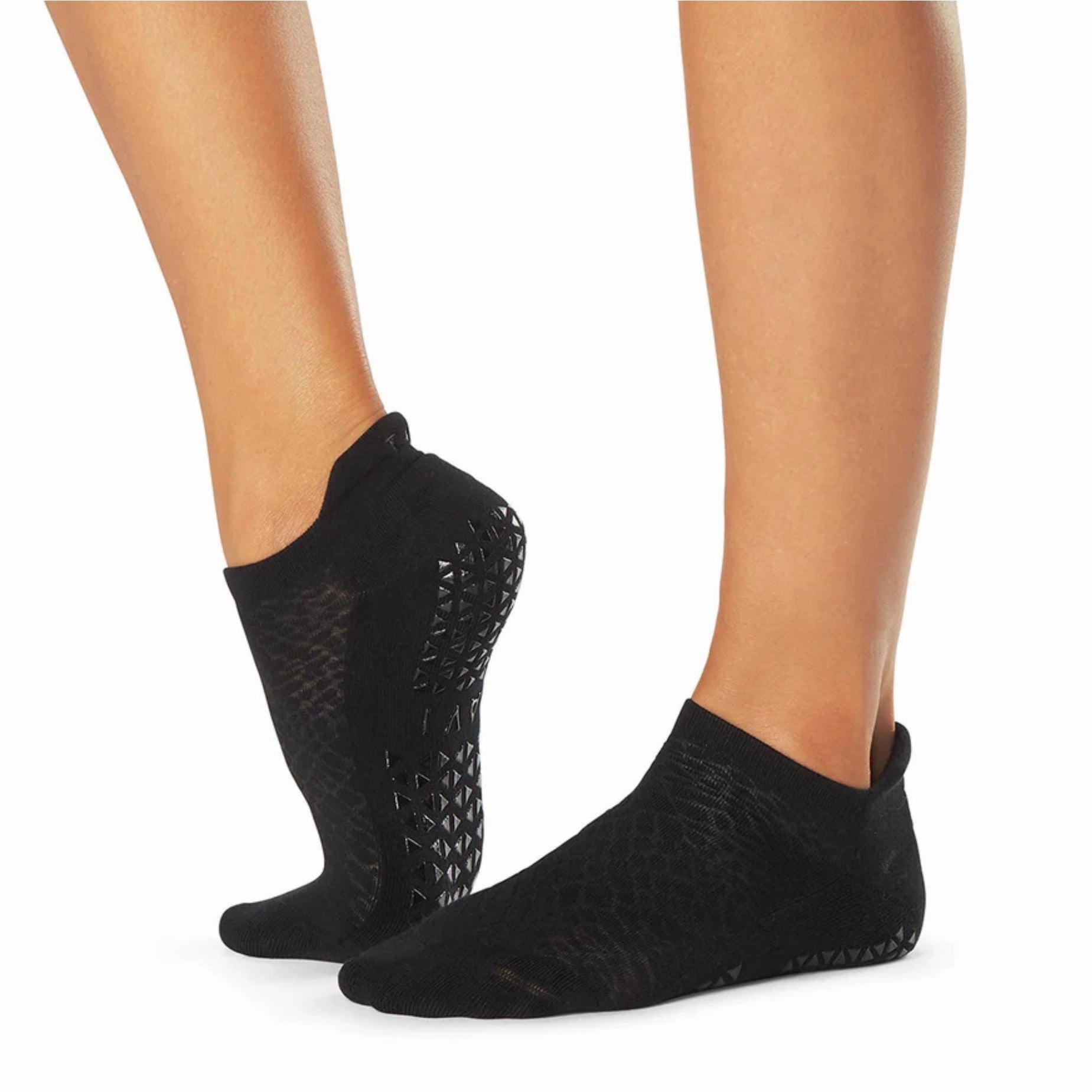 Savvy Grip Socks - Ebony Reptile (Pilates / Barre)