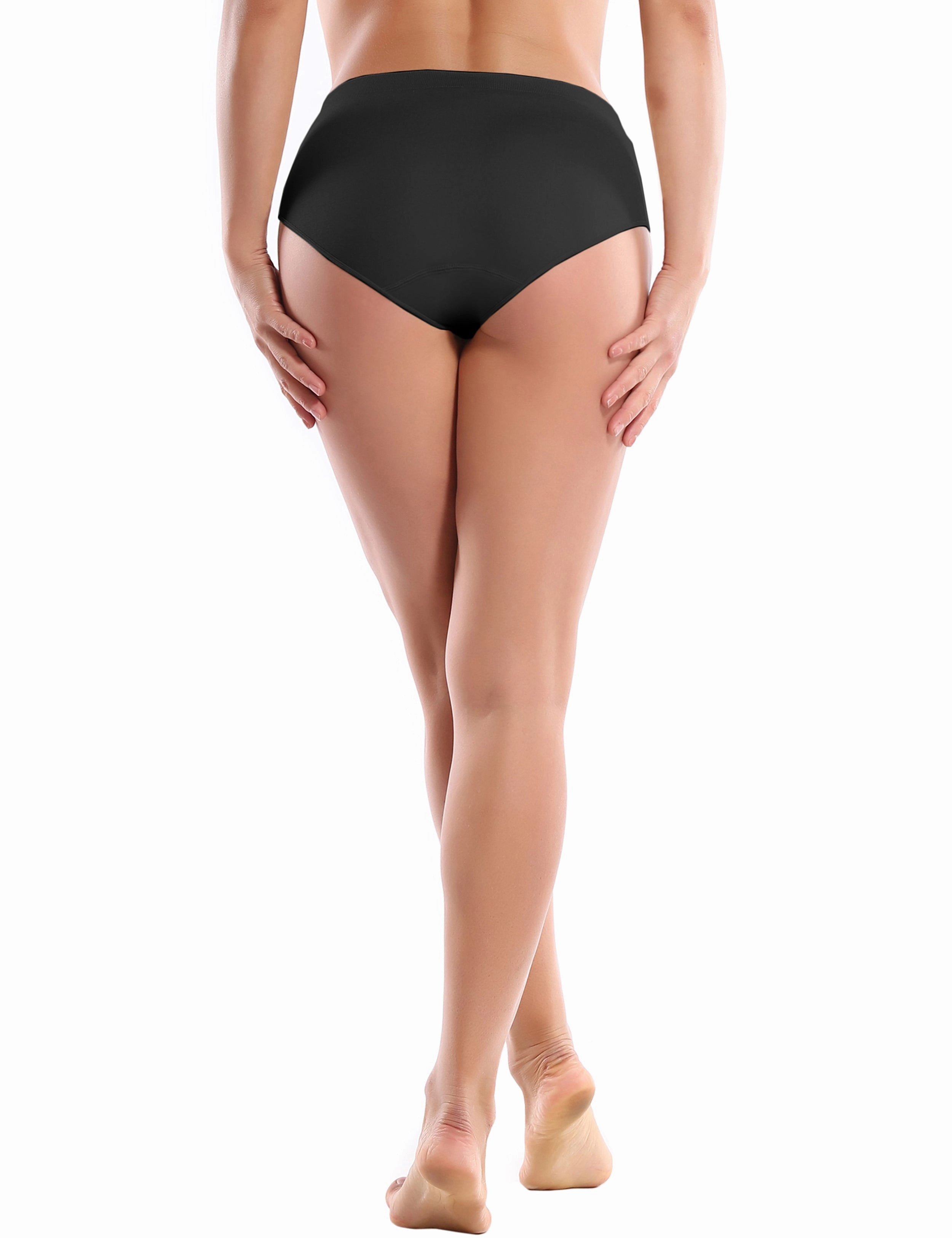 Seamless Sports Bikini Underwear black_Pilates