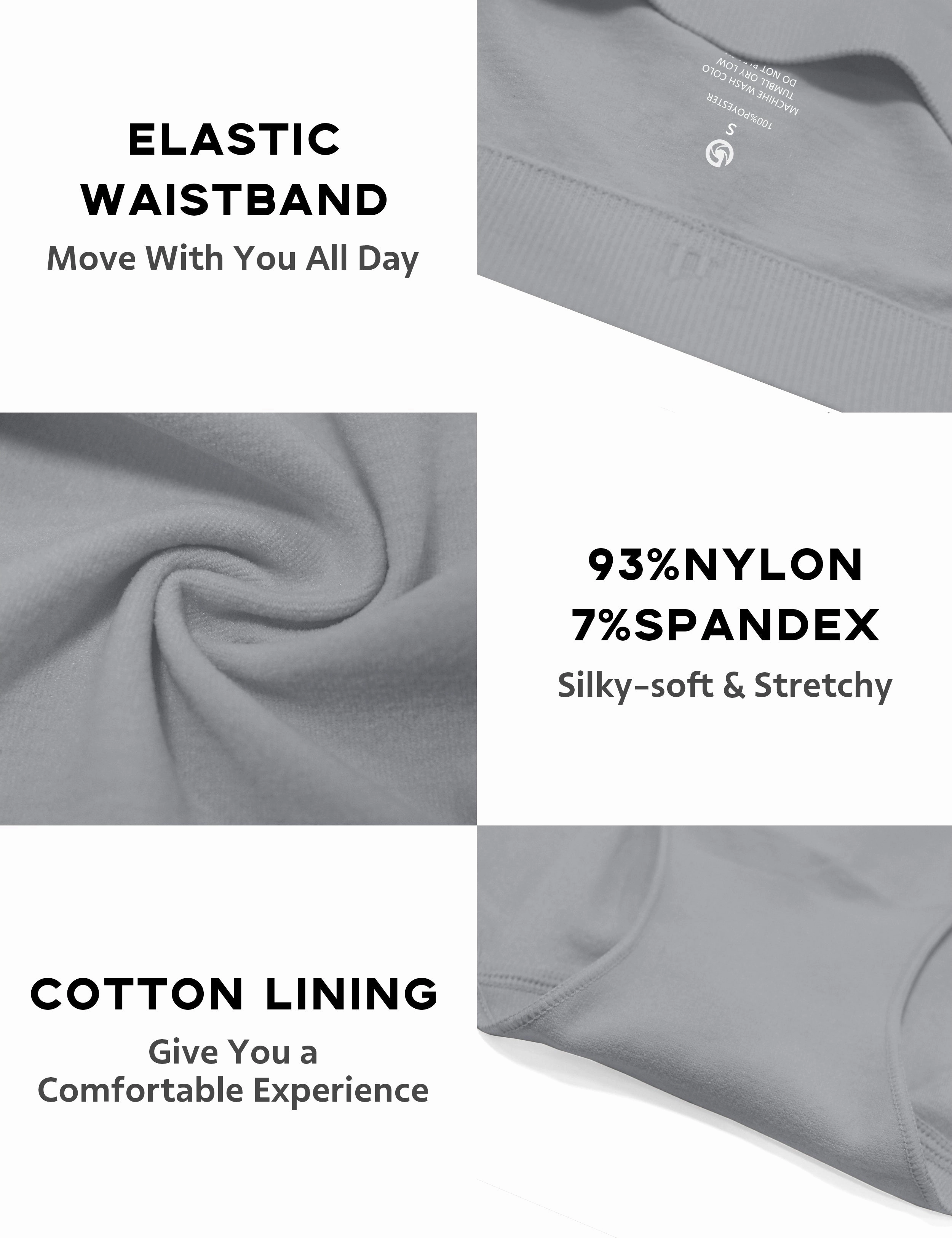 Seamless Sports Bikini Underwear gray_Golf