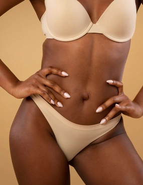 Seamless Sports Thongs Underwear skin ins_Pilates