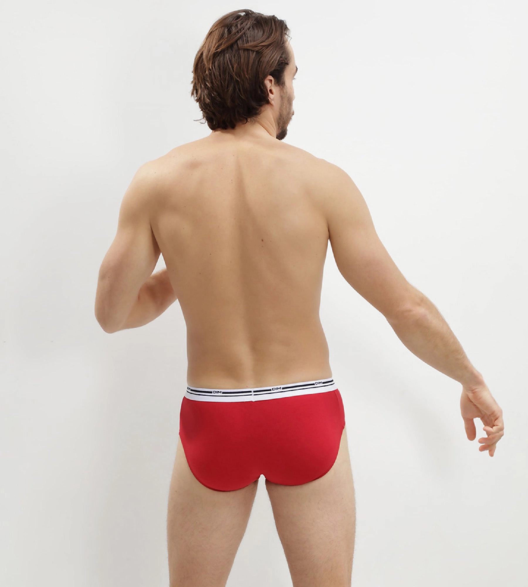 Set of 3 Classic Colors red and blue briefs for men