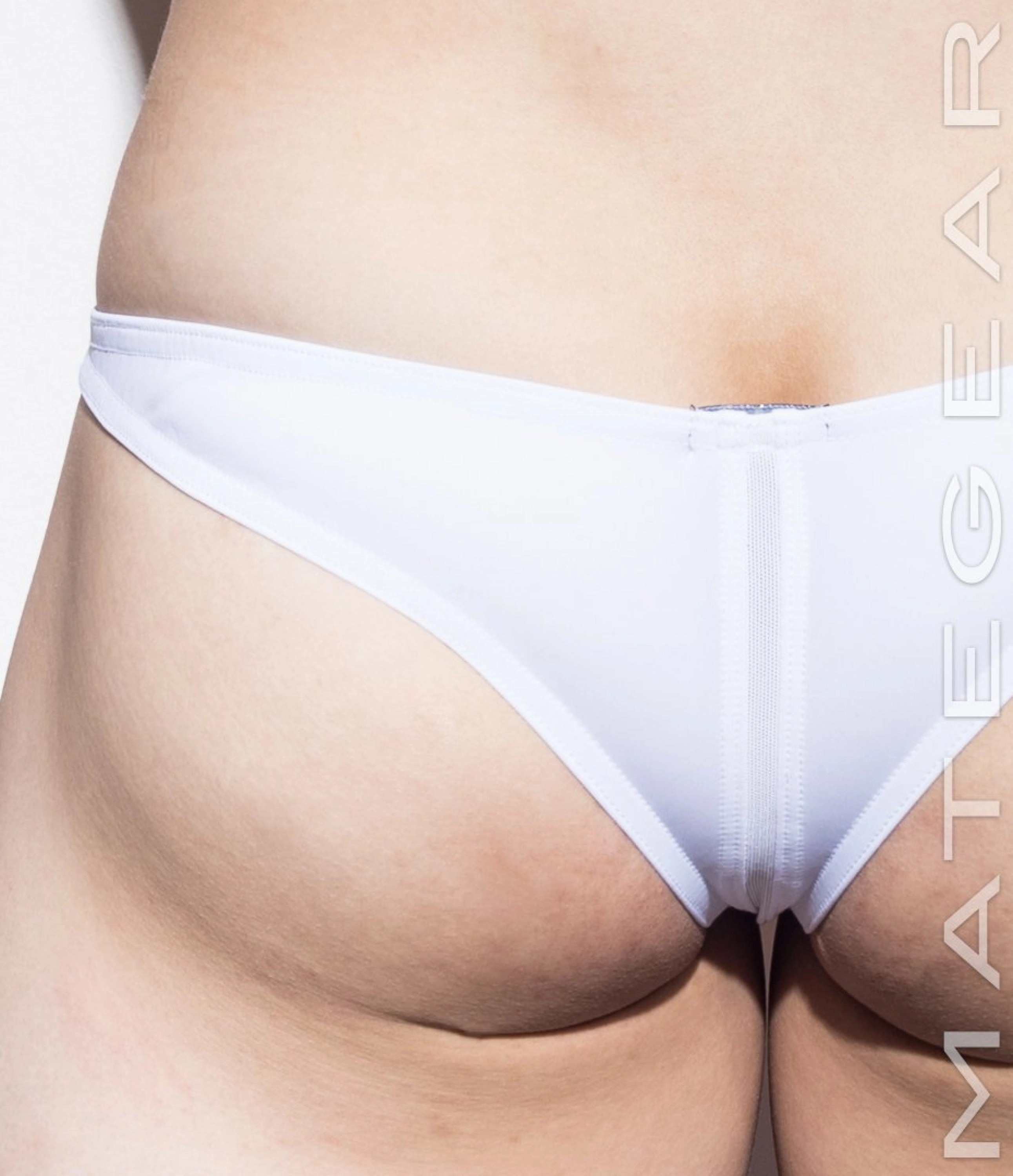 Sexy Men's Swimwear Ultra Swim Pouch Bikini - Ran Nam III (Tapered Sides / V-Front / Half Back)