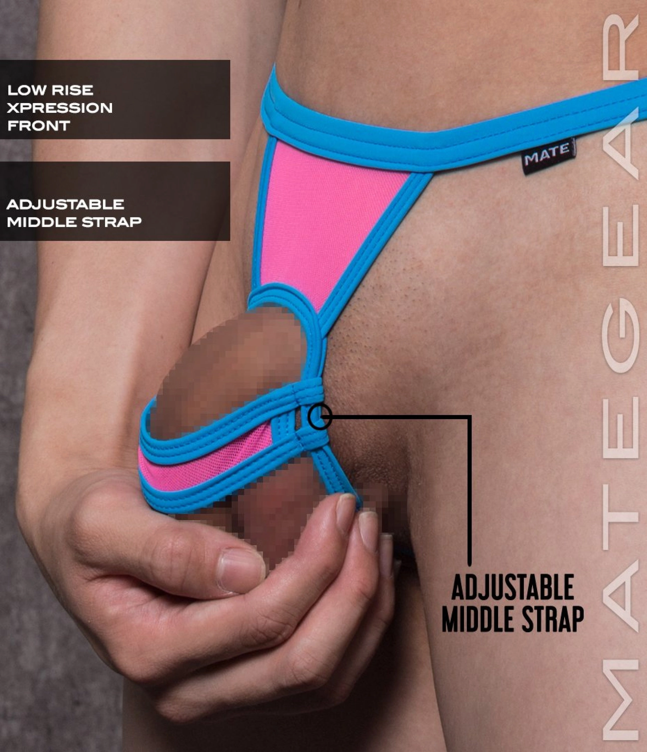 Sexy Men's Underwear Xpression Ultra G - Kae Jung (Adjustable Strap Front)