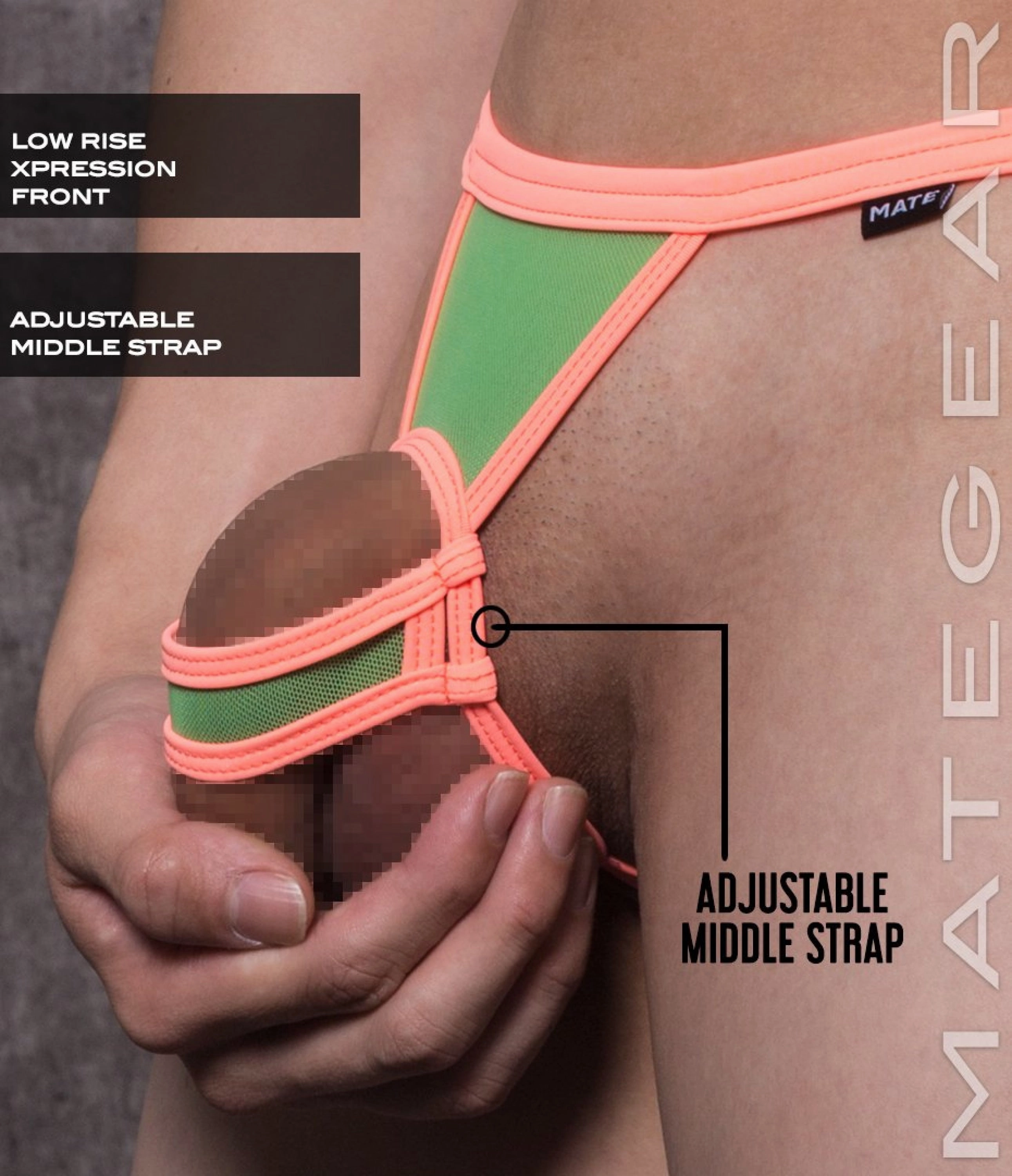 Sexy Men's Underwear Xpression Ultra G - Kae Jung (Adjustable Strap Front)