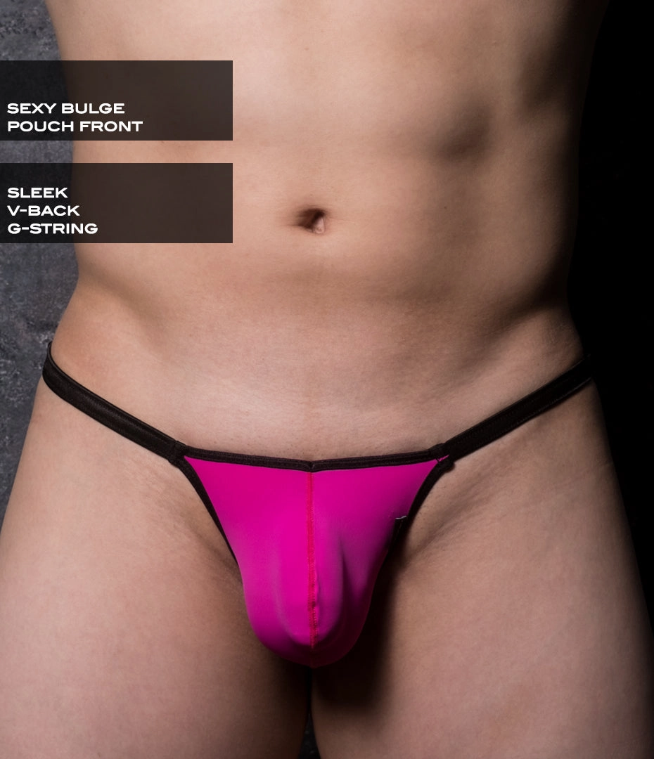 Sexy Mens Swimwear Bulge Mini G - Bo Du (V-Back G)