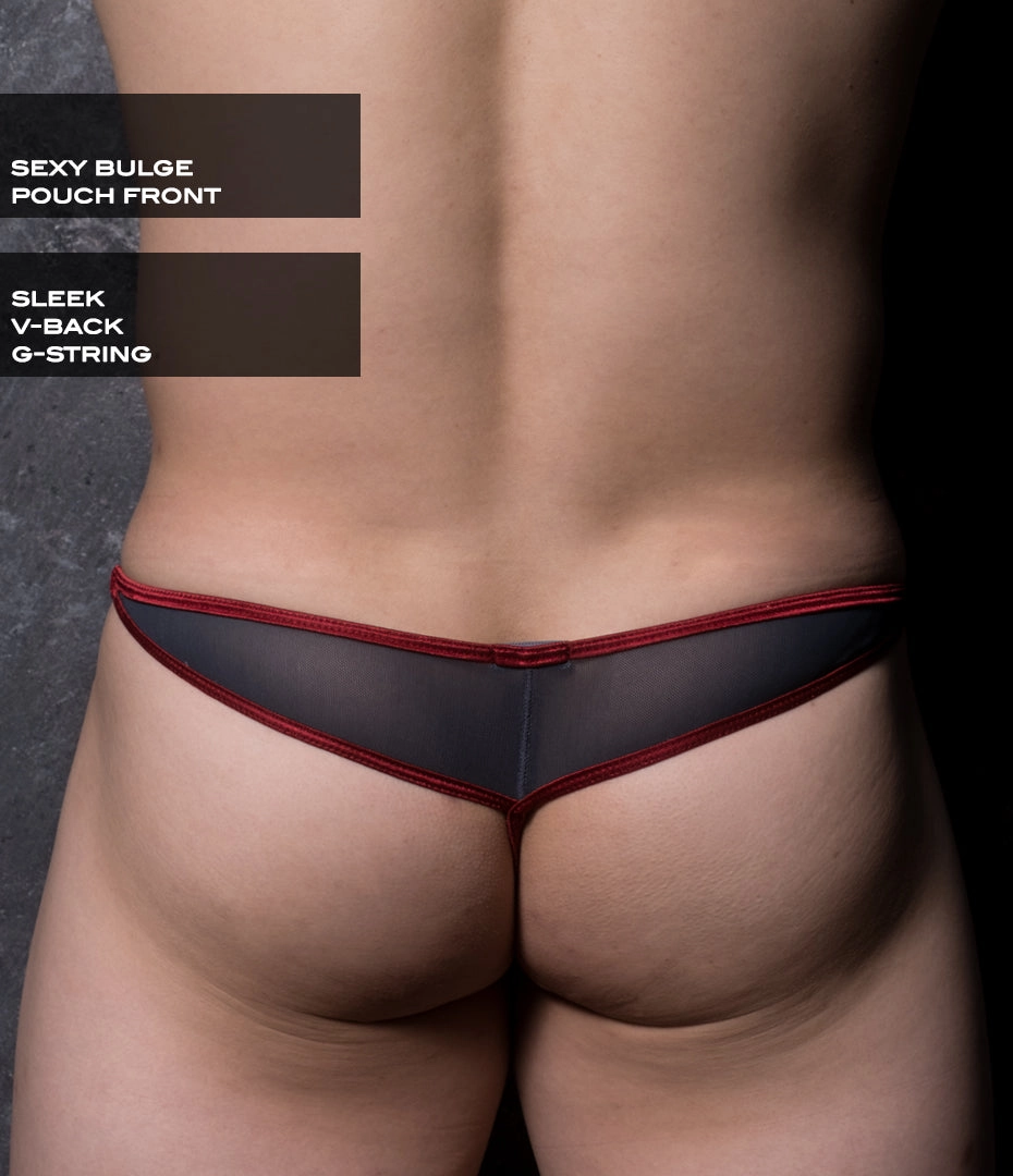 Sexy Mens Swimwear Bulge Mini G - Bo Du (V-Back G)