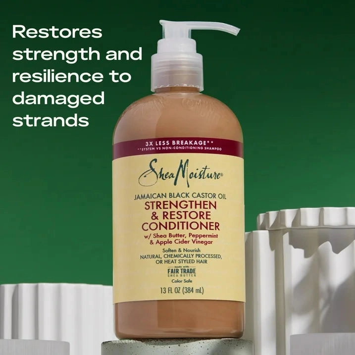 Shea Moisture Jamaican Black Castor Oil Strengthen & Restore Conditioner - Choose Size