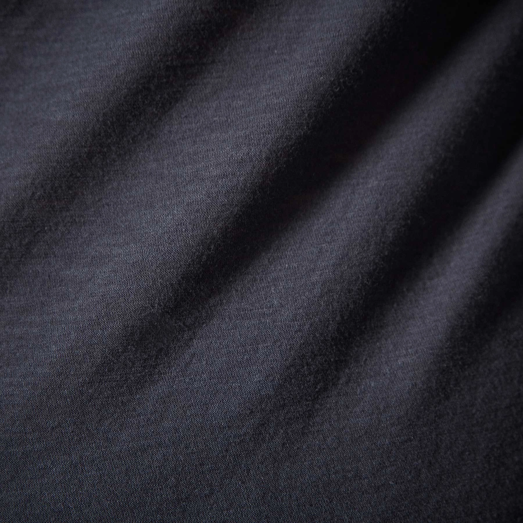 Sheer Slub Long Sleeve Crew - Deep