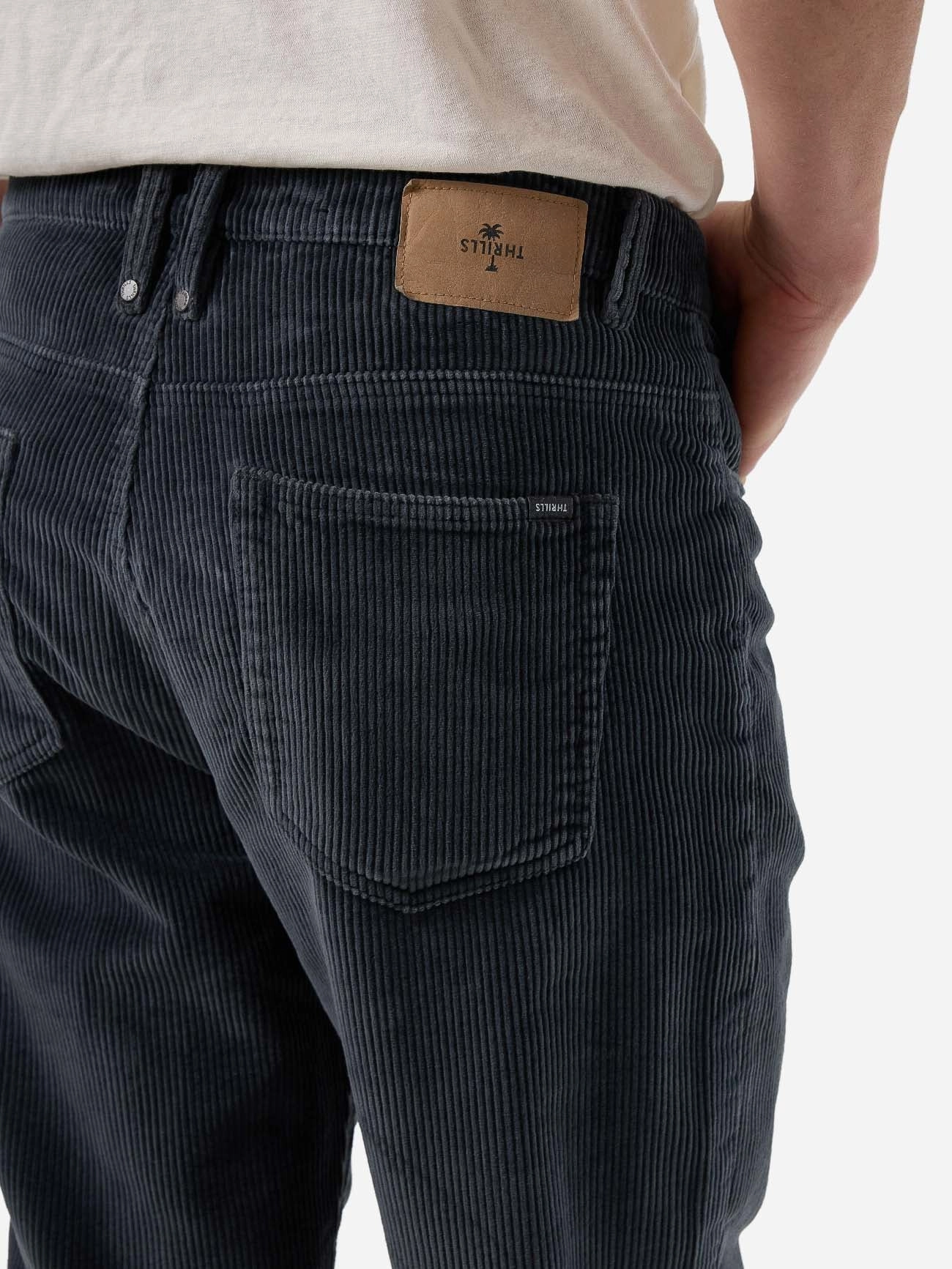 Slacker Relaxed Cord Jean - Ebony