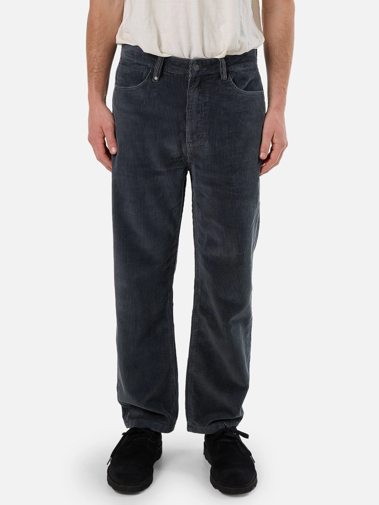 Slacker Relaxed Cord Jean - Ebony