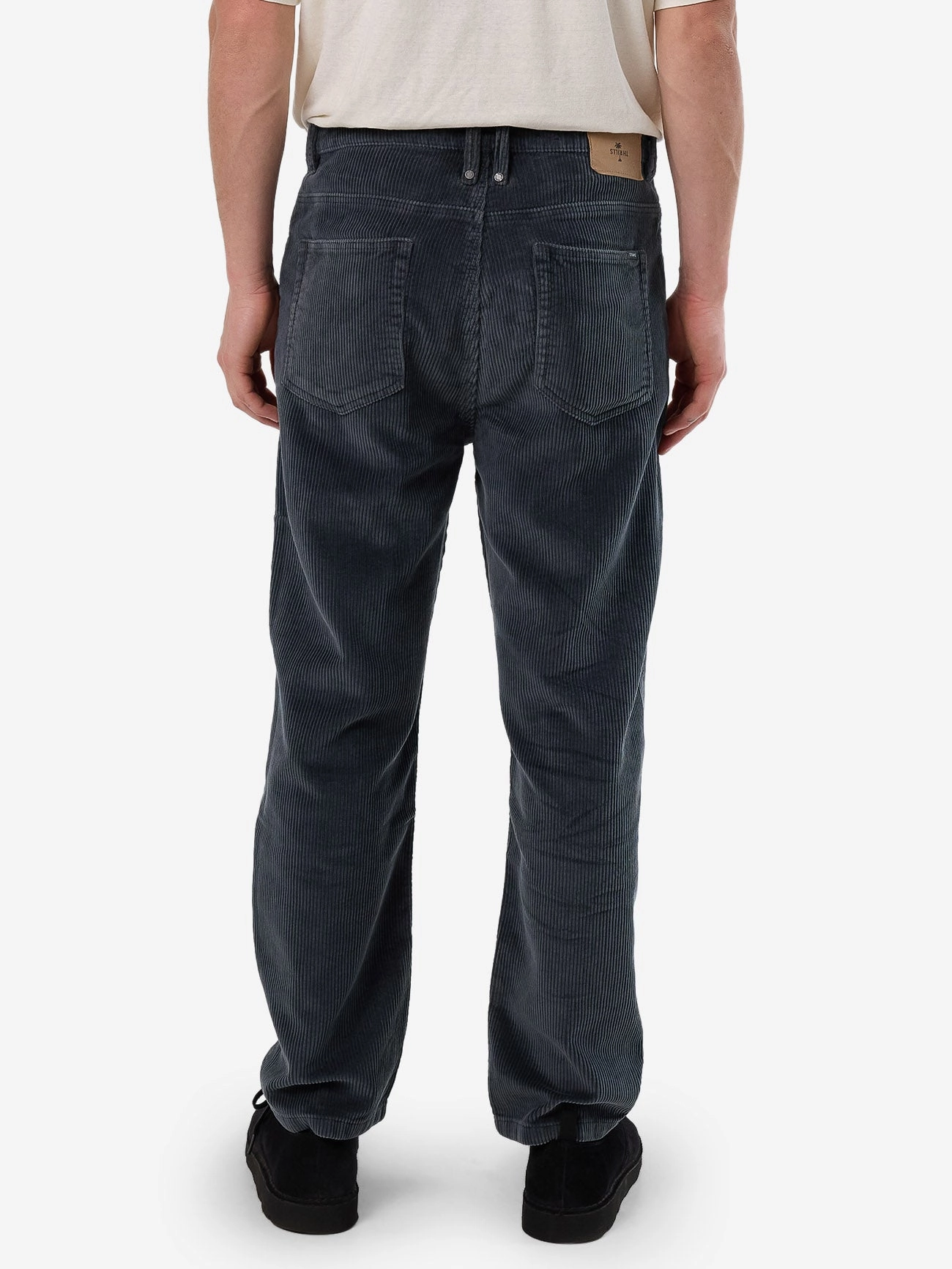 Slacker Relaxed Cord Jean - Ebony