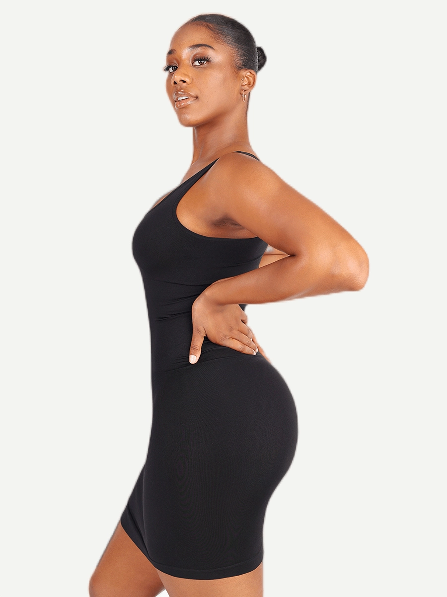 Snatching Square-neck Shaper Dress