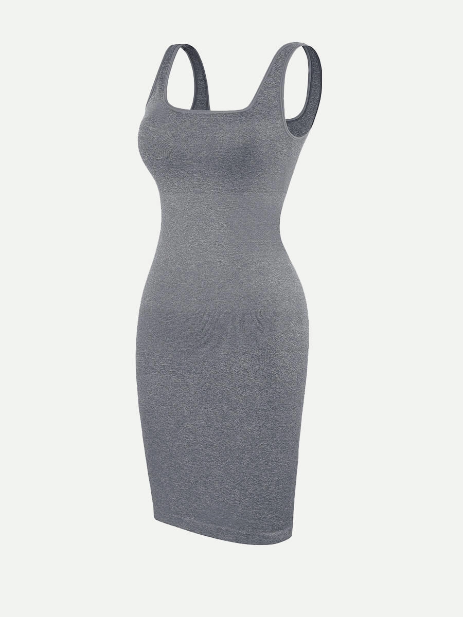 Snatching Square-neck Shaper Dress