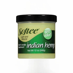 Softee Light and Natural Indian Hemp Hair & Scalp Treatment - Choose Size