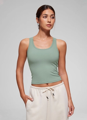 Softembrace Soft Double Lined Scoop Neck Tanks