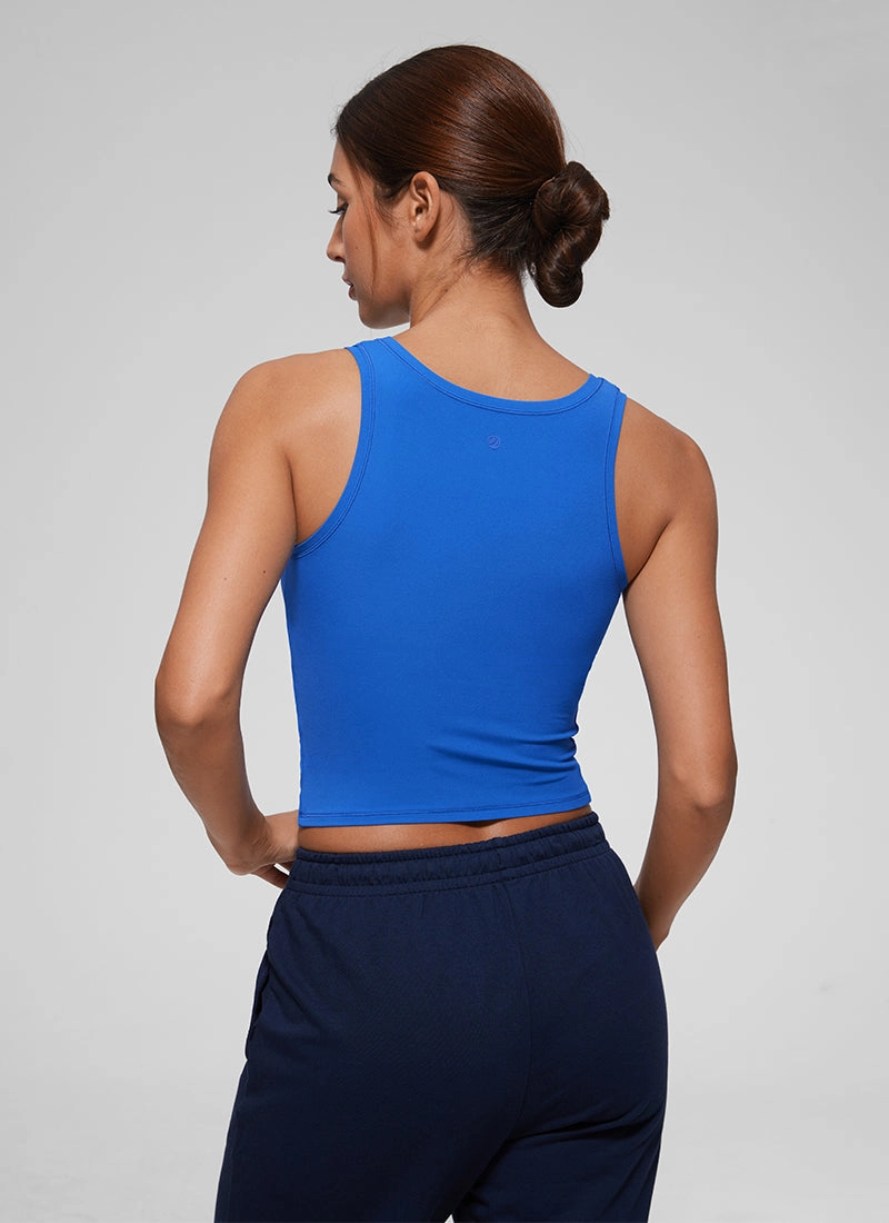 Softembrace Soft Double Lined Scoop Neck Tanks
