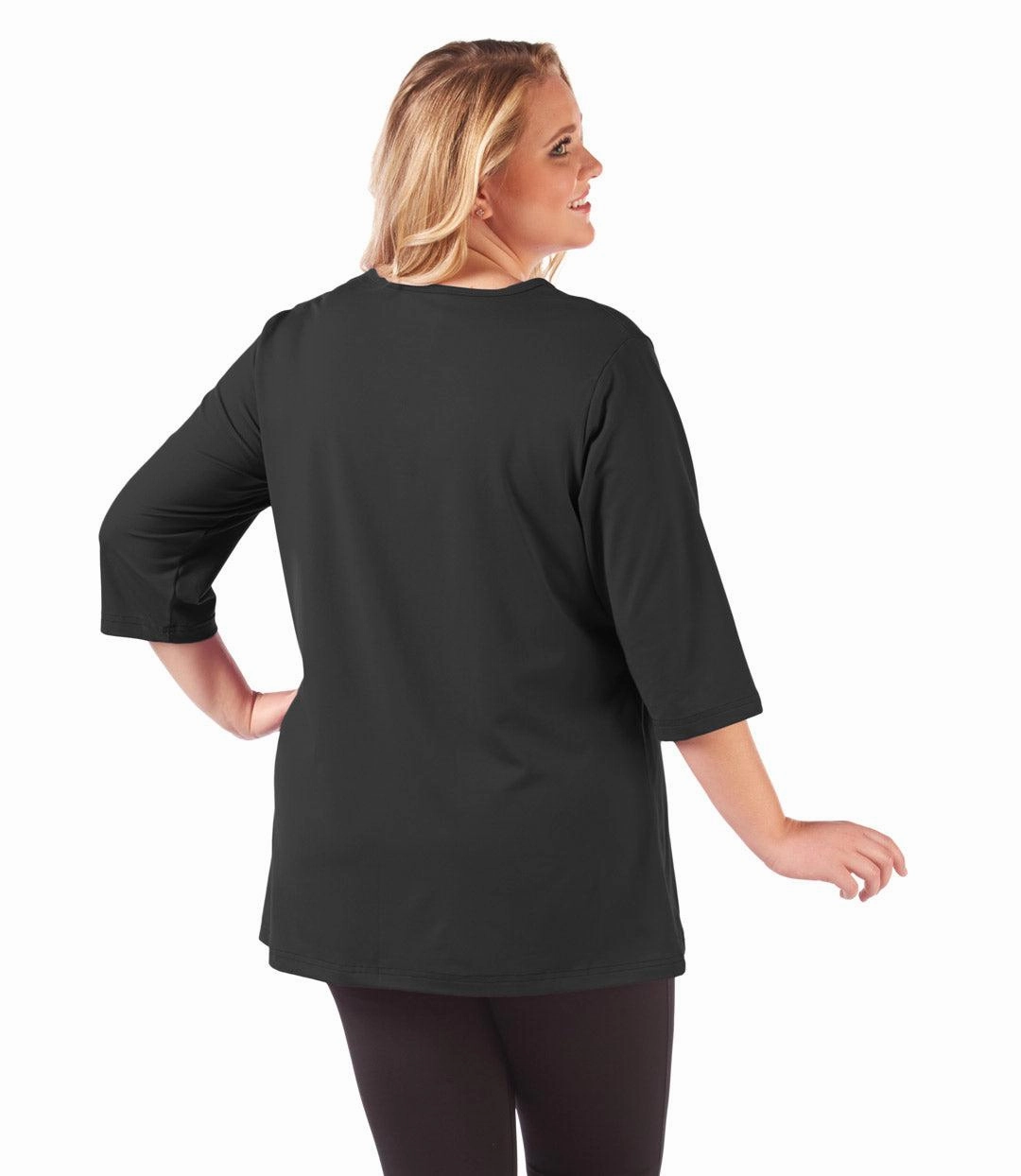 SoftWik® Women's V-Neck Tunic Basic Colors - FINAL SALE