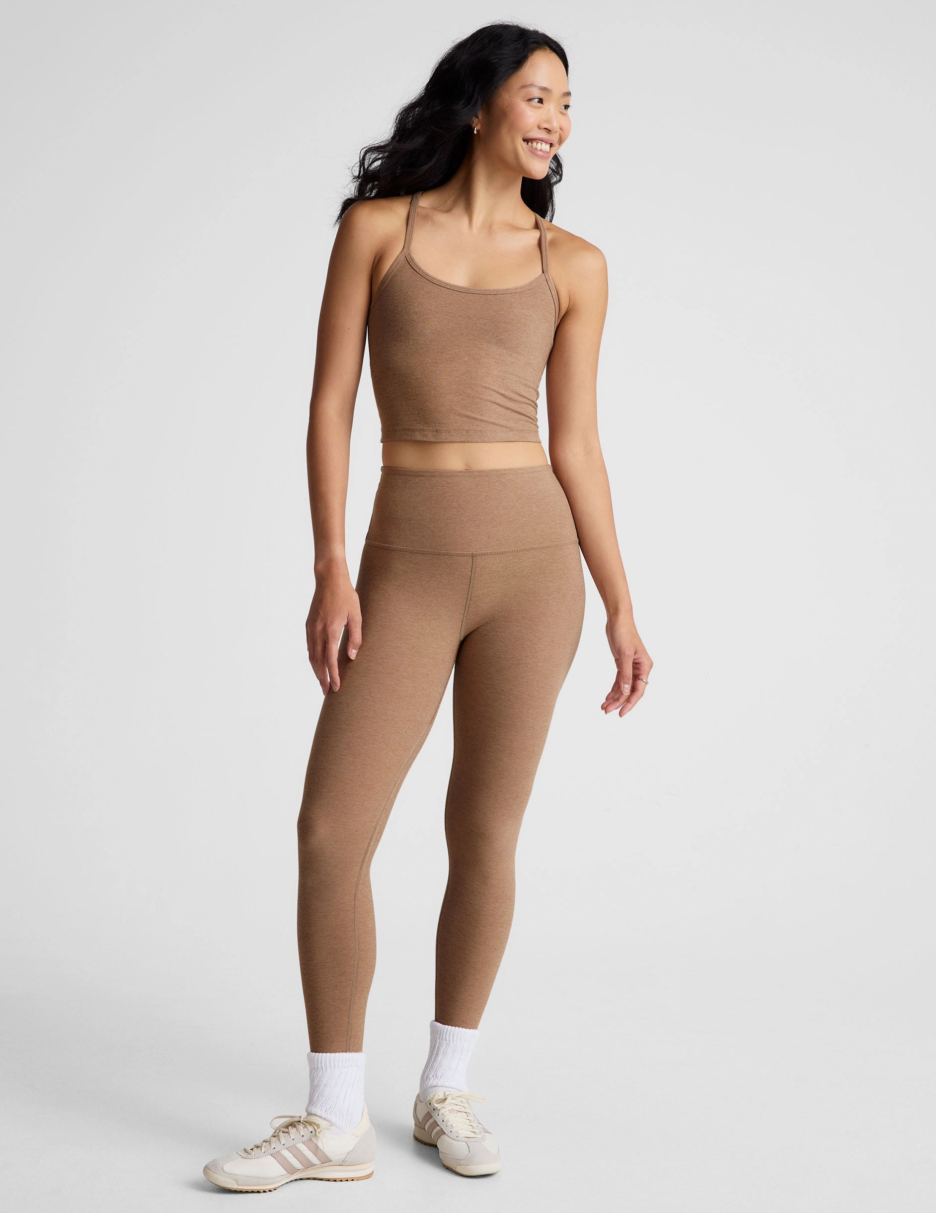 Spacedye Slim Racerback Cropped Tank