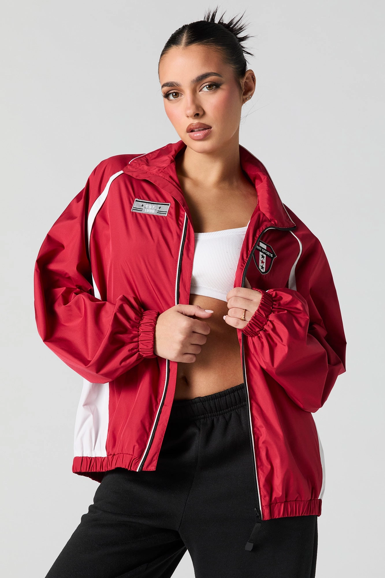 Sports Patch Coach Jacket