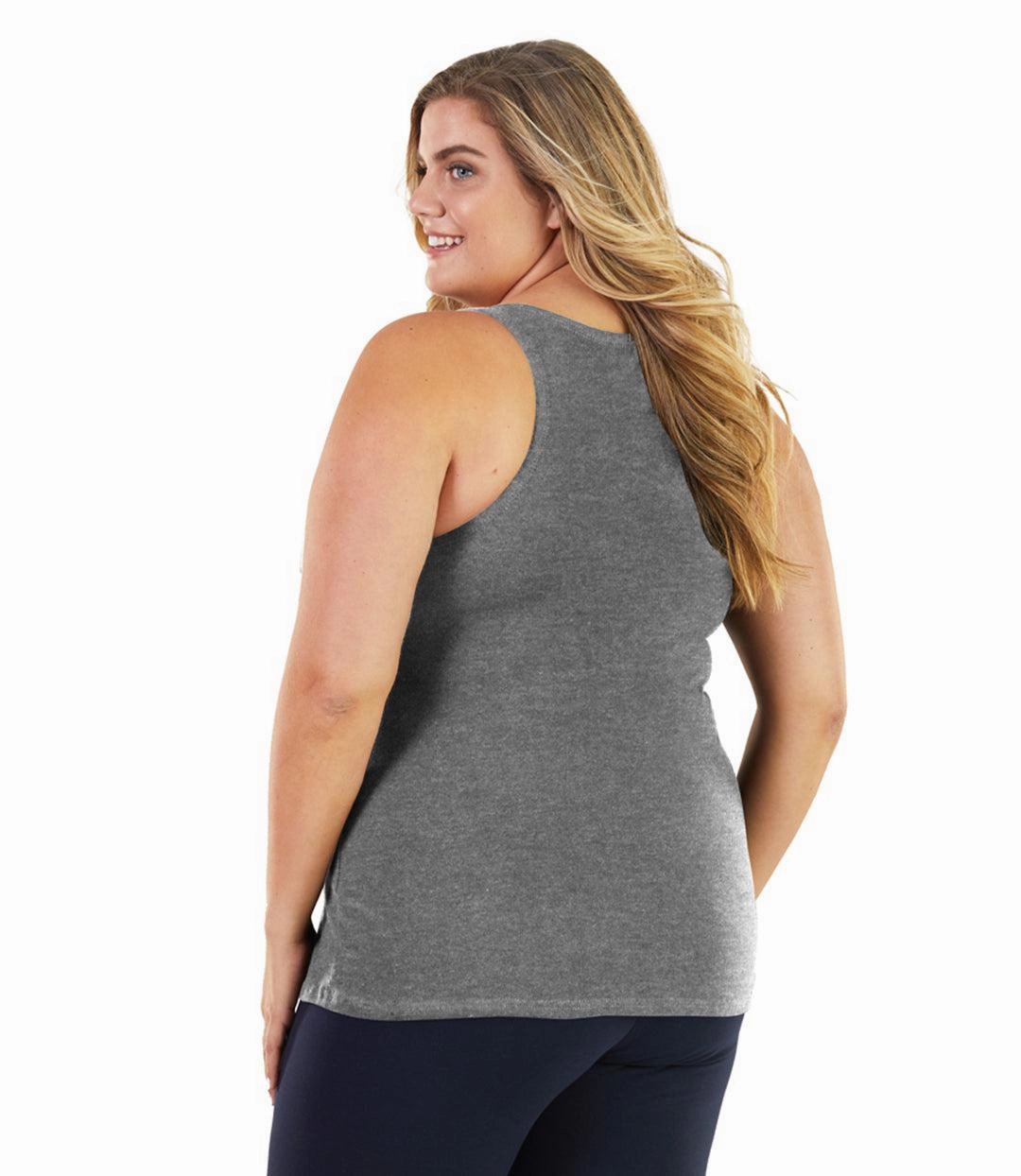Stretch Naturals Long Support Tank Classic Colors - FINAL SALE