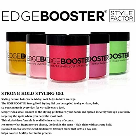 Style Factor Edge Booster Strong Hold Styling Gel - 16.9 oz