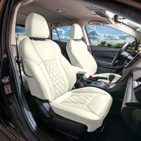 Subaru Crosstrek 2018-2023 - Front Set Seat Covers - Solid Beige Ultraflex Neoprene