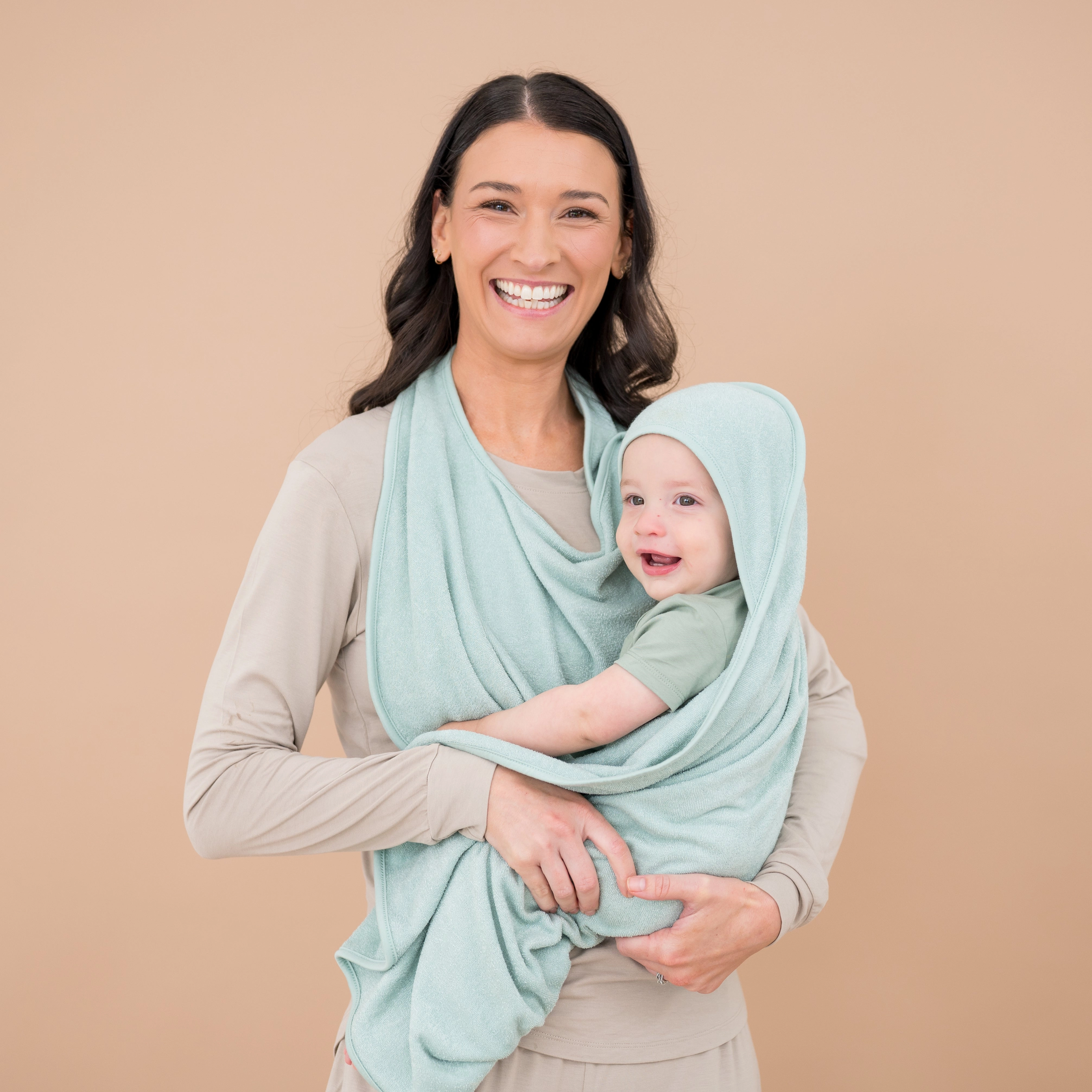 Terry Apron Towel in Sage