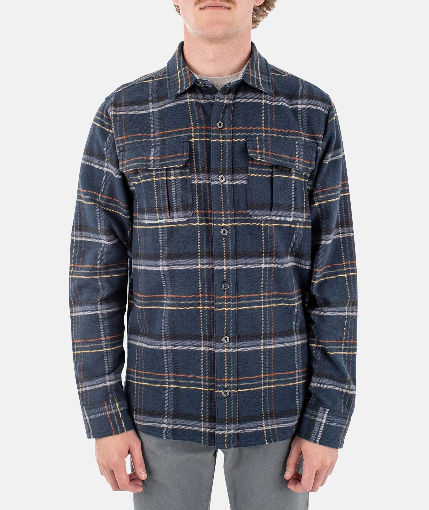 The Arbor Flannel - Navy
