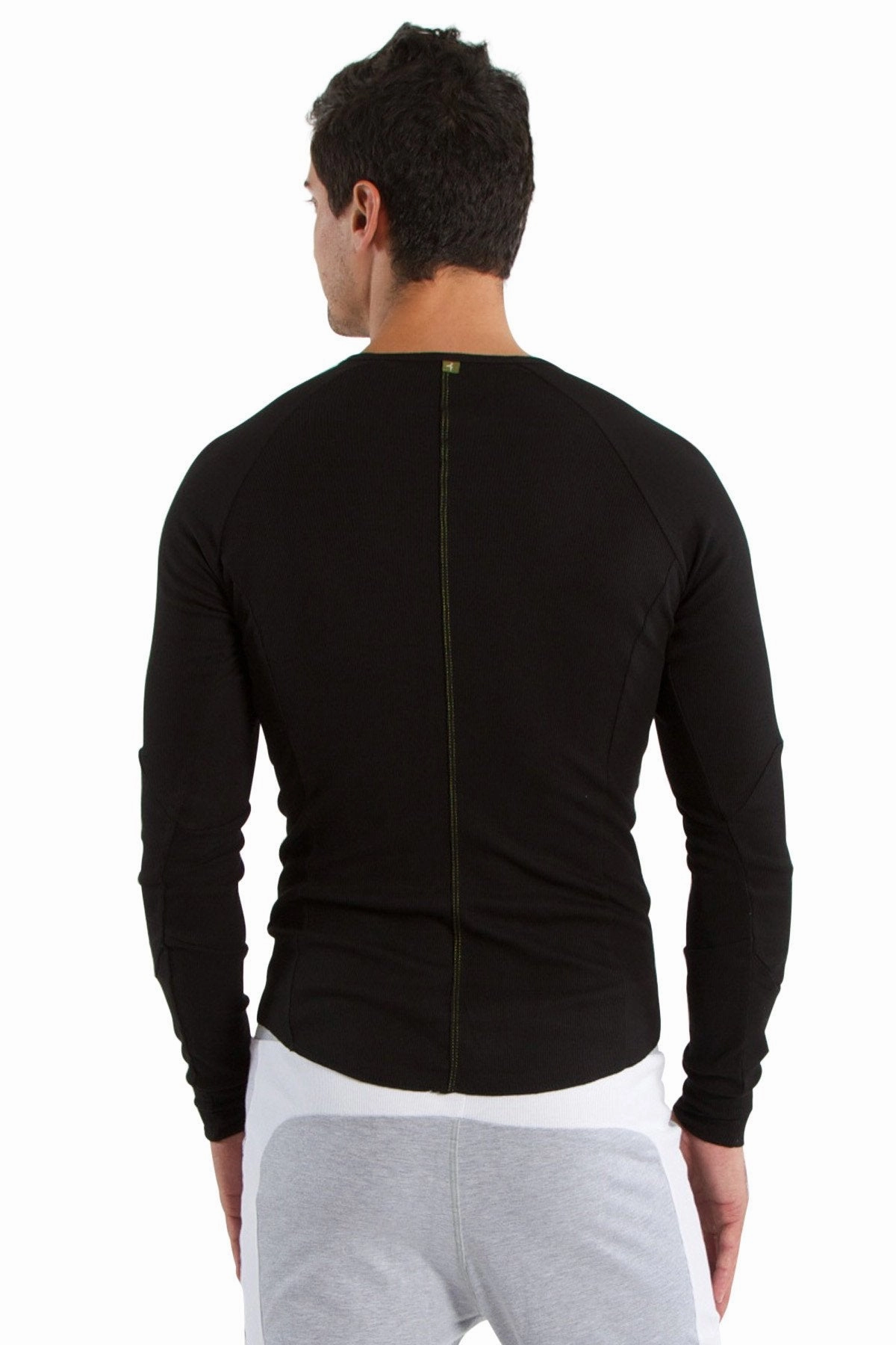 Thermal V-Neck Long Sleeve (Black)