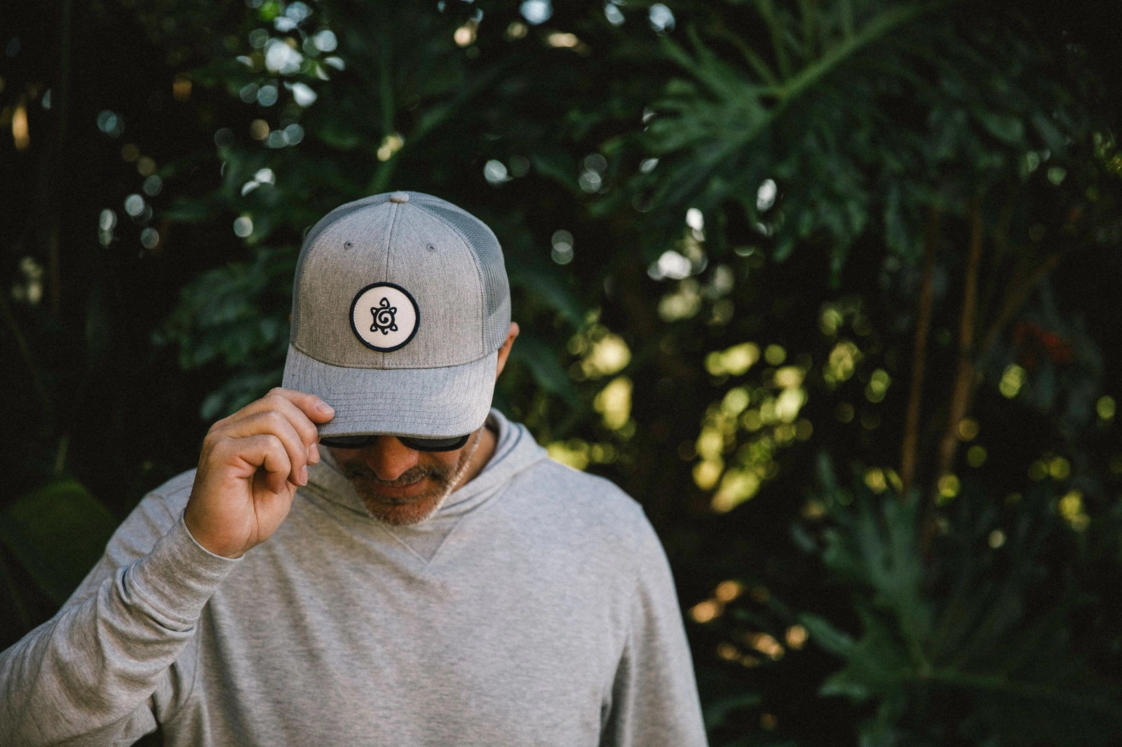 Throwback Trucker Hat - Grey