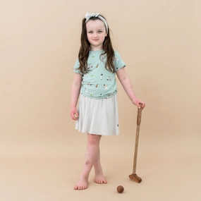 Toddler Basic Tee in Golf