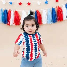 Toddler Basic Tee in Liberty Rip Tide