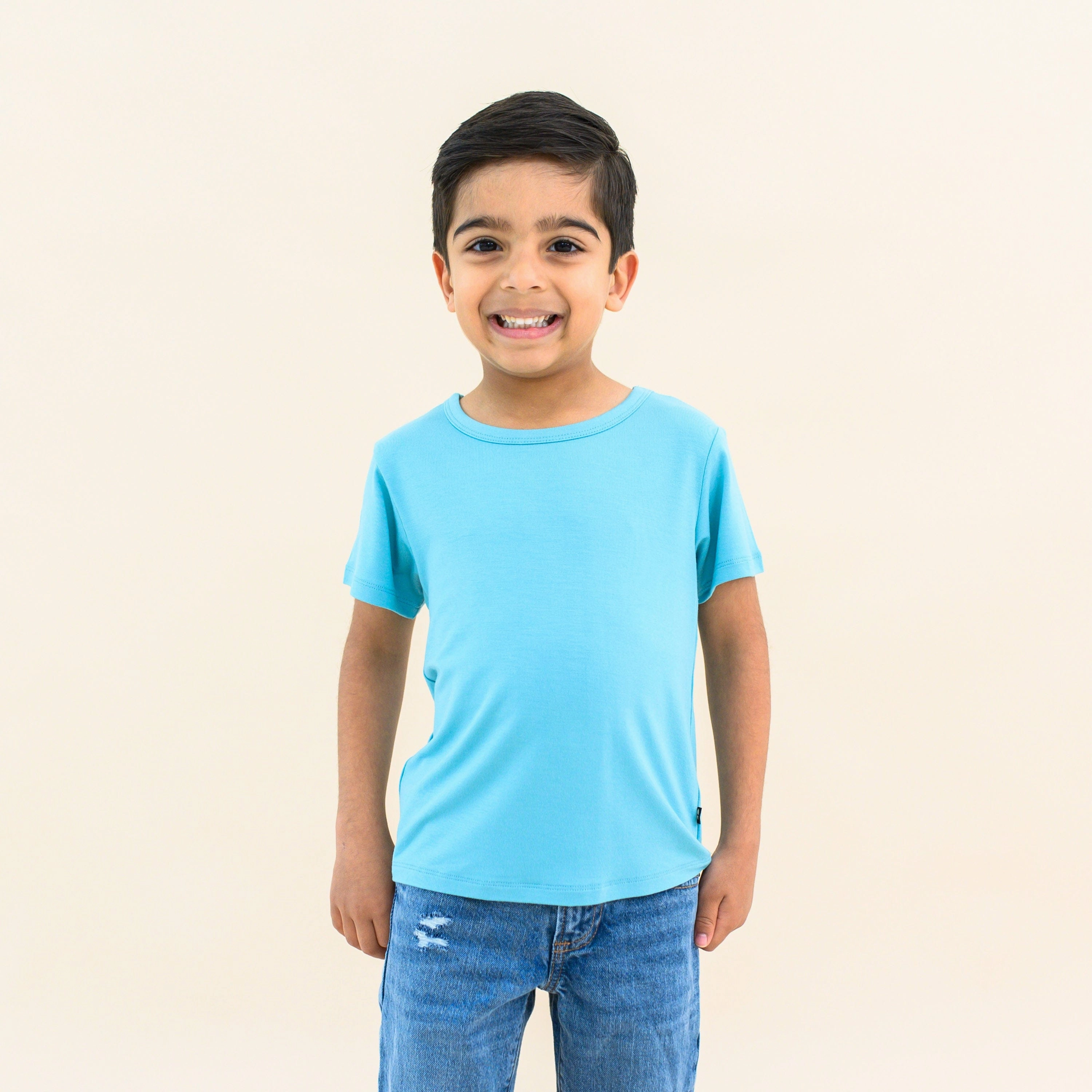Toddler Basic Tee in Makai