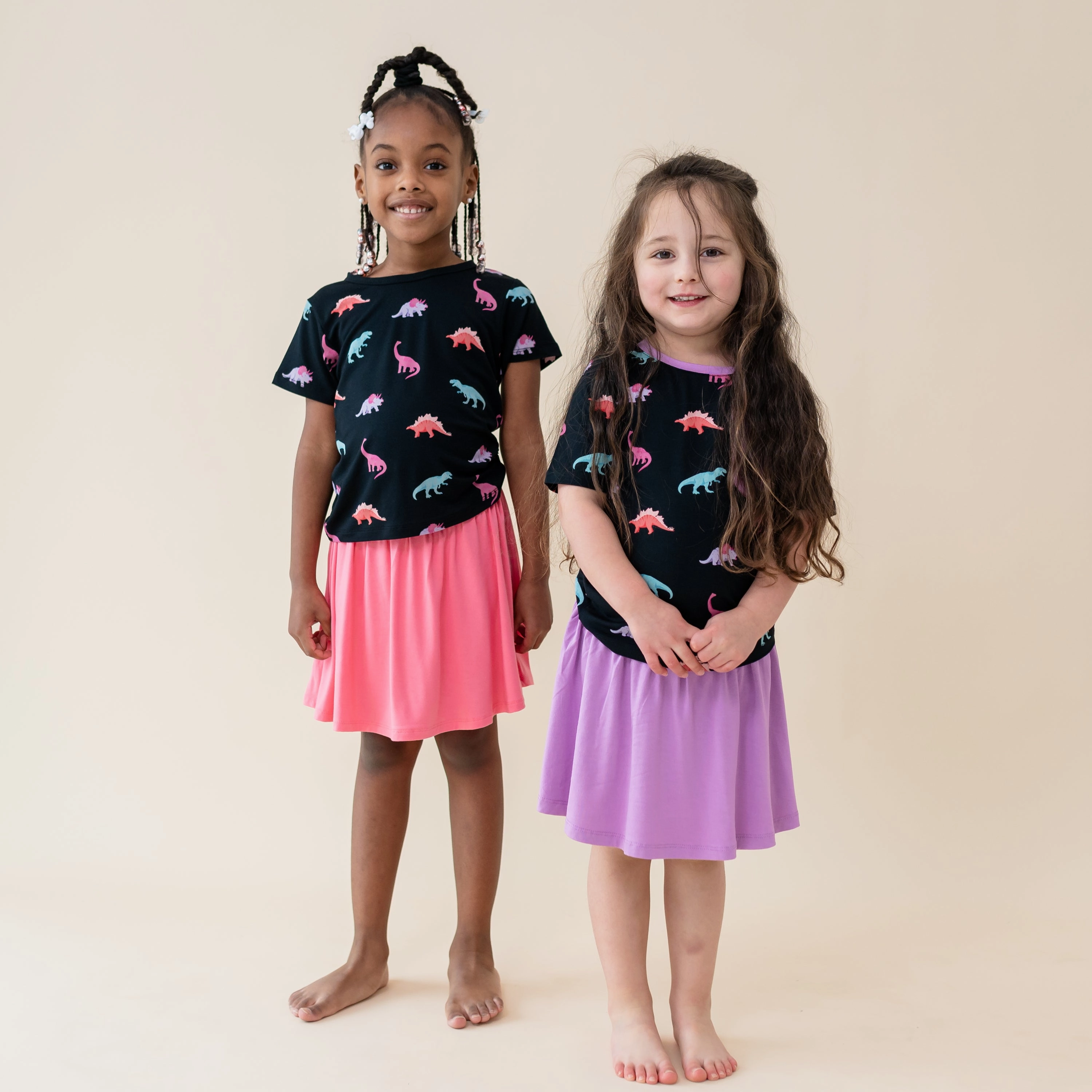 Toddler Basic Tee in Midnight Roar