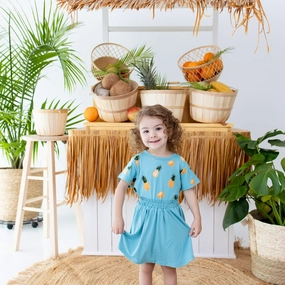 Toddler Basic Tee in Pineapple