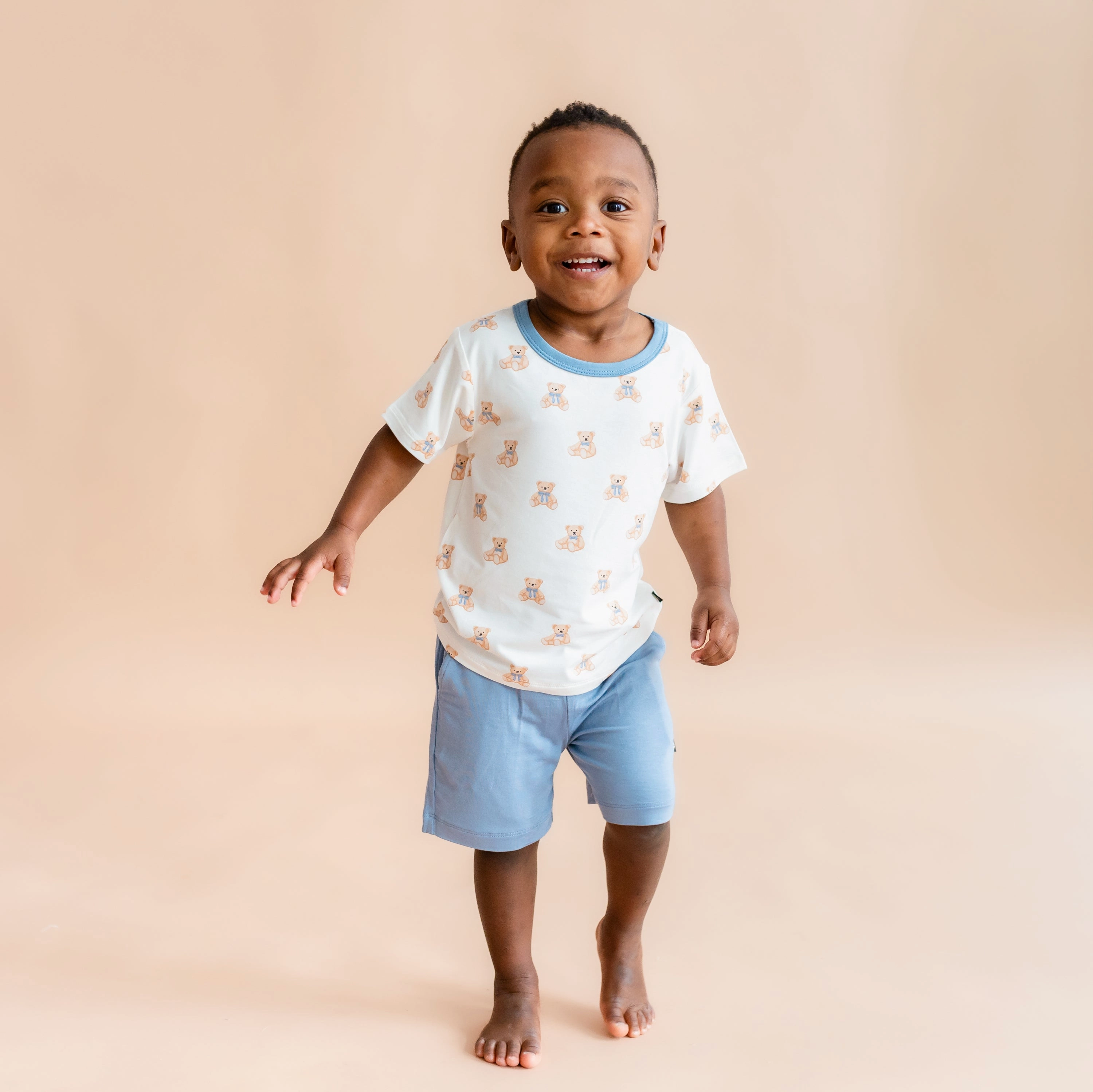 Toddler Basic Tee in Teddy Bear
