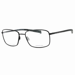 Tommy Hilfiger Men's Eyeglasses - Matte Black Metal Full Rim Frame | TH 1953 0003 00