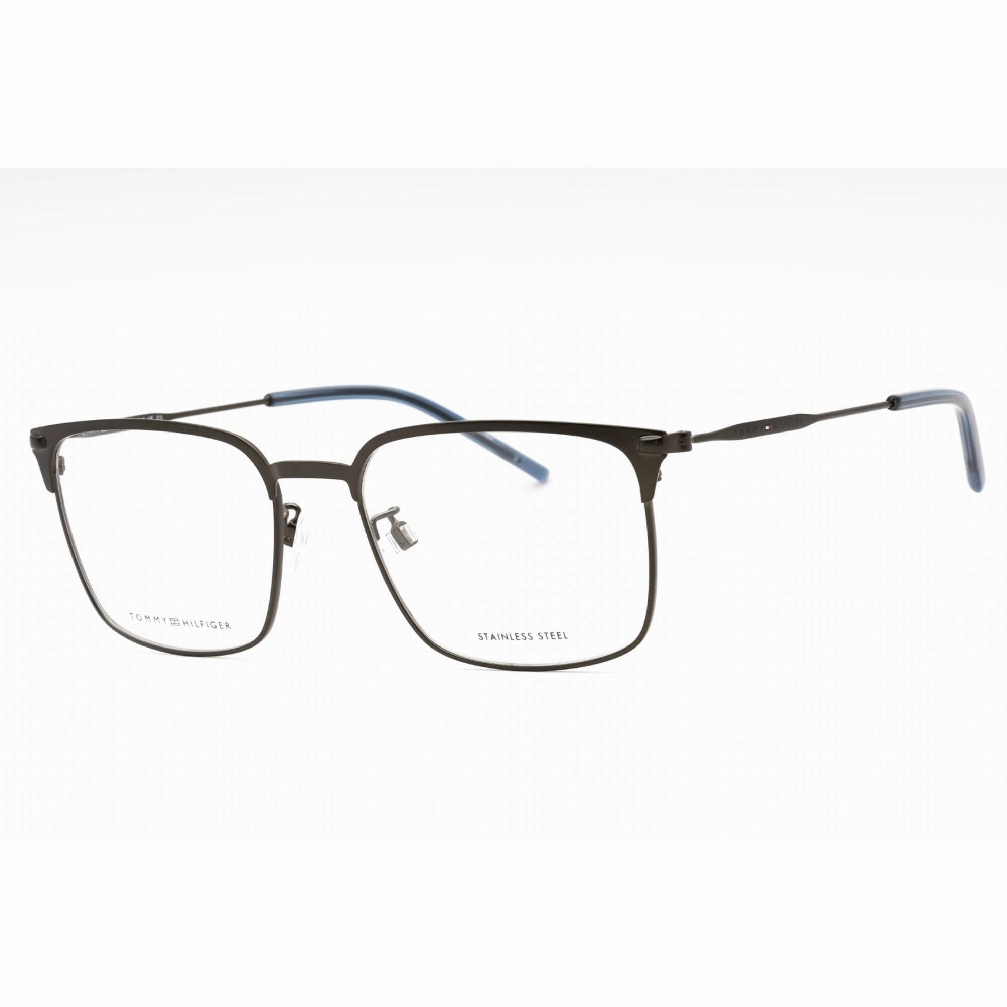 Tommy Hilfiger Men's Eyeglasses - Matte Ruthenium Black Cat Eye | TH 2062/G 0SVK 00