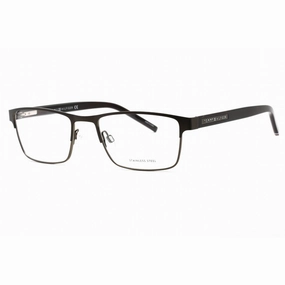 Tommy Hilfiger Men's Eyeglasses - Matte Ruthenium Black Metal Frame | TH 1944 0SVK 00