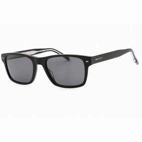 Tommy Hilfiger Men's Sunglasses - Black Plastic Rectangular Frame | TH 1794/S 0807 IR