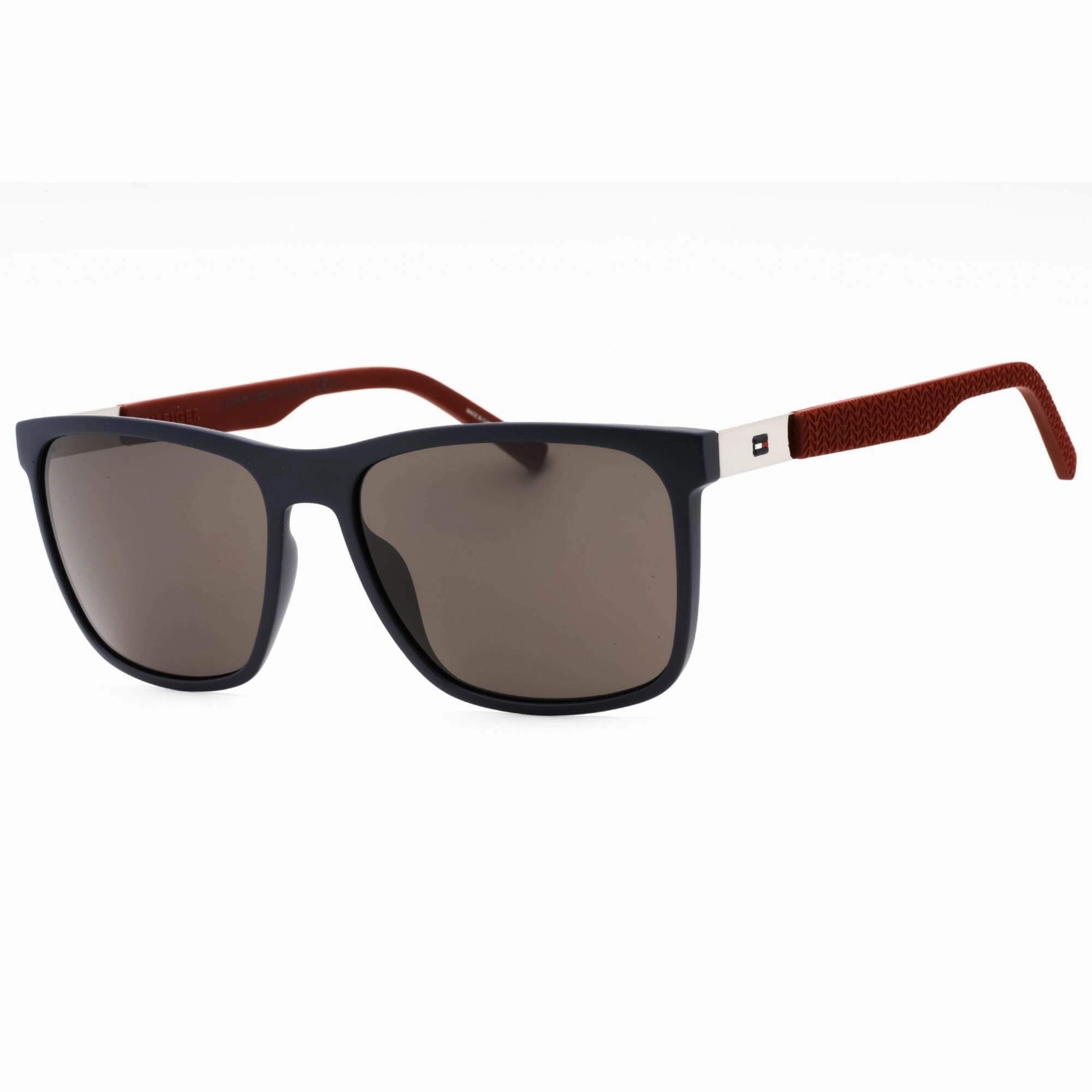 Tommy Hilfiger Men's Sunglasses - Blue Burgundy Rectangular Frame | Th 1445/S 0LCN 00