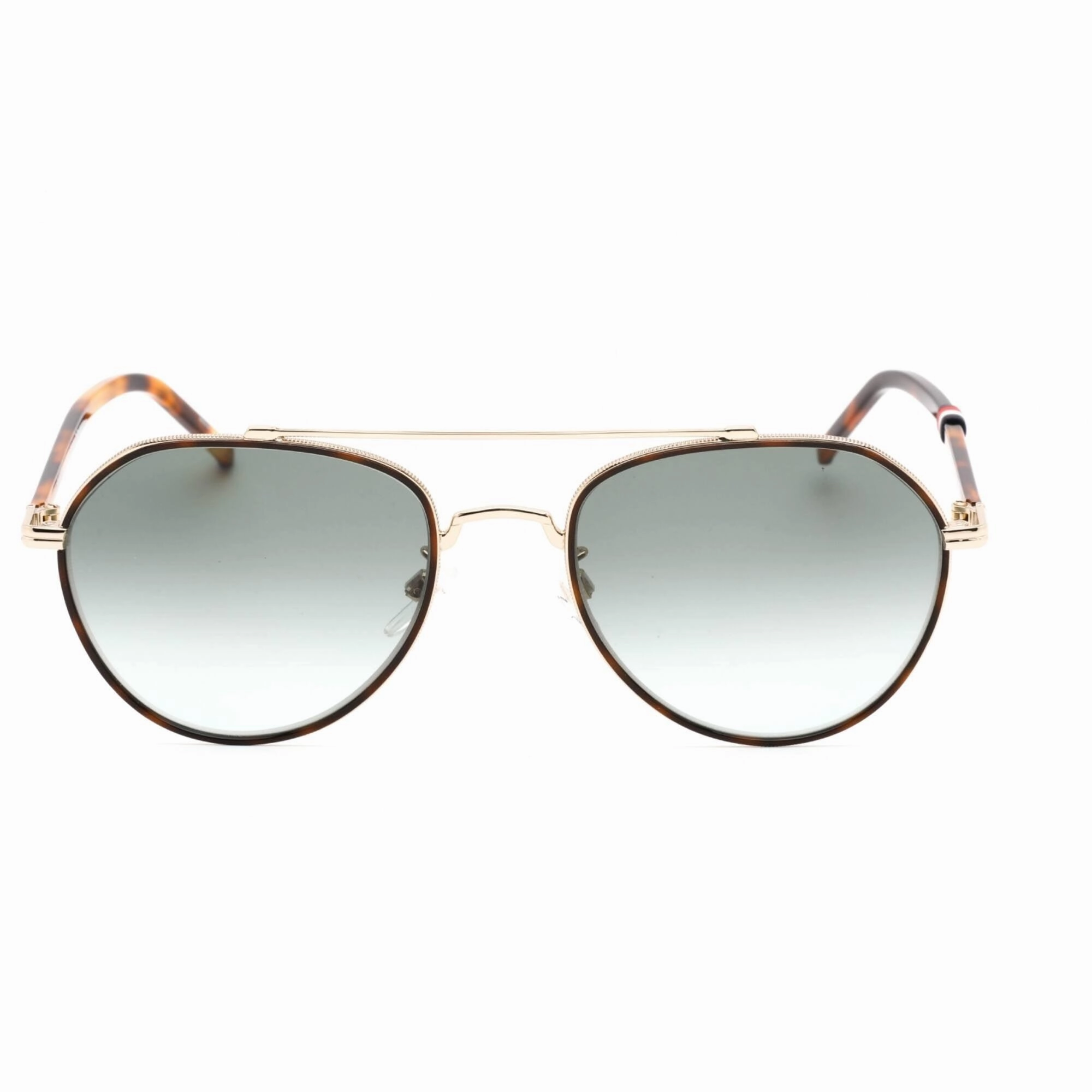 Tommy Hilfiger Men's Sunglasses - Full Rim Gold Metal Aviator | TH 1678/F/S 0J5G EQ