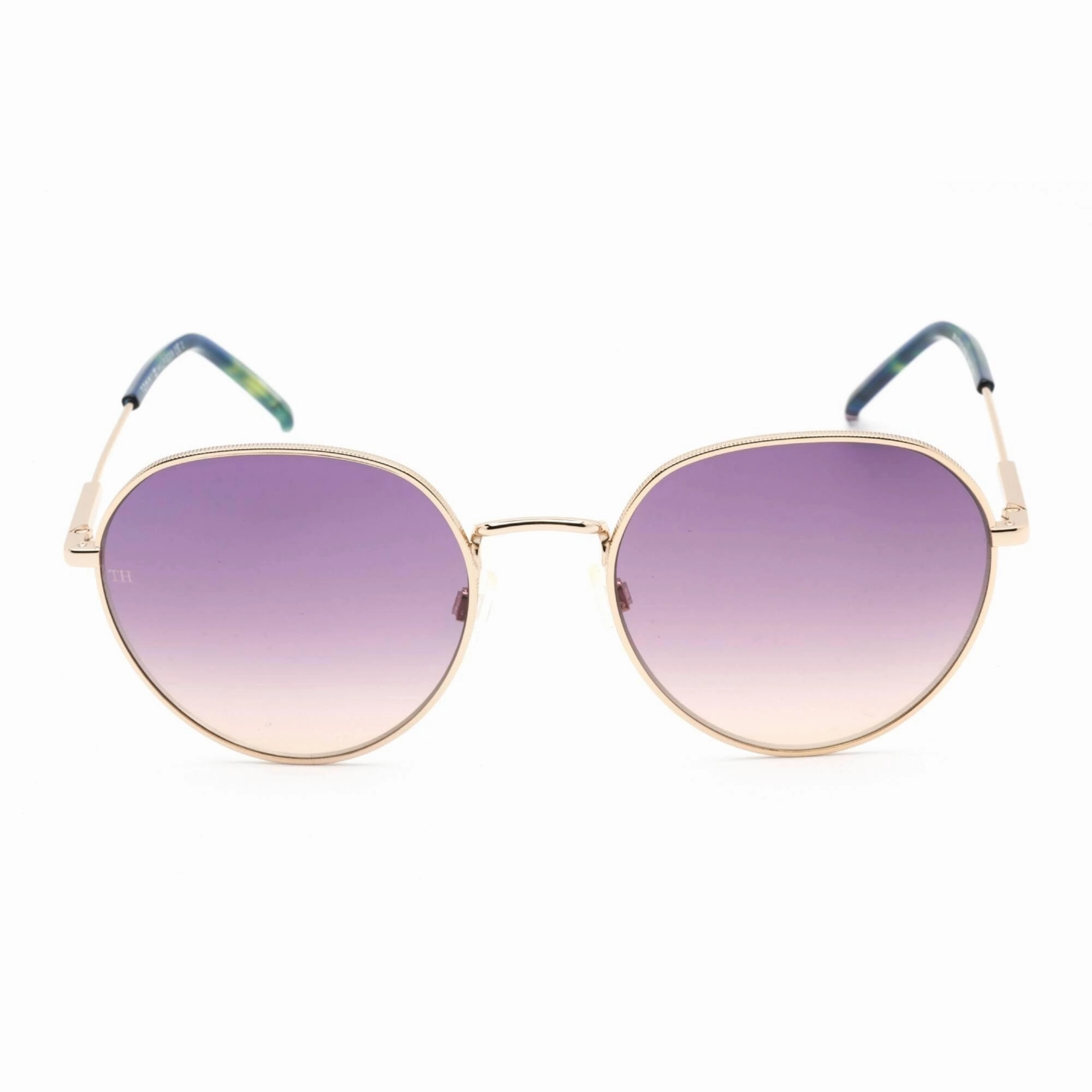 Tommy Hilfiger Men's Sunglasses - Round Brown Shaded Ochre Lens | TH 1711/S 001Q GA